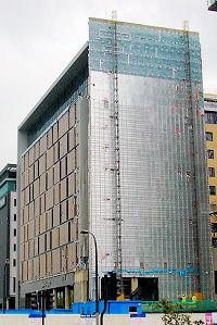 Scaffolding Collapse Post-Cleanup: Click for full image