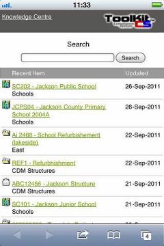 Mobile Enterprise Web