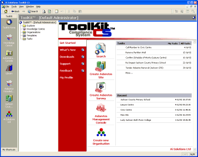 ToolKit CS Home: Click for enlarged image